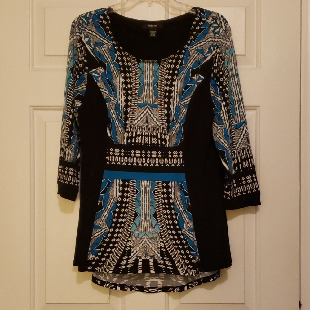 Ladies DRESSY TOP Style and Co. (MACYS)